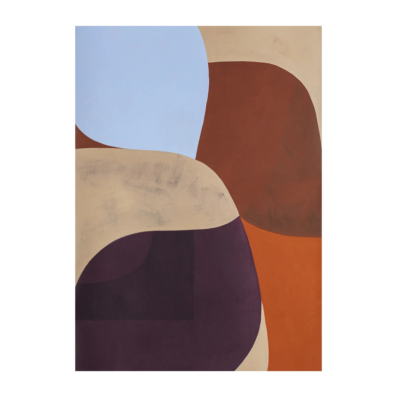 Lámina Painted Shapes 02, Empty name Paper Collective
