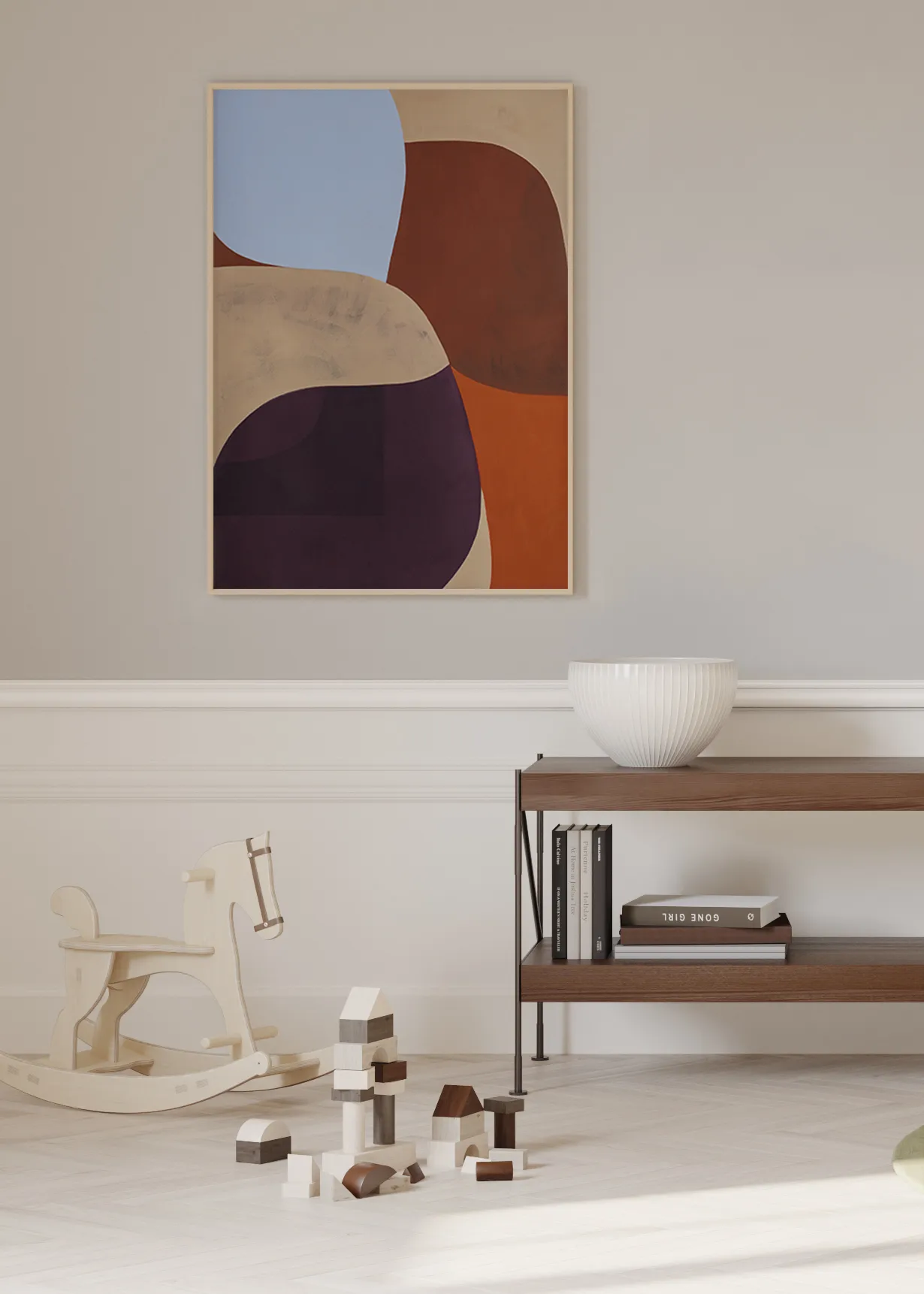 Lámina Painted Shapes 02, Empty name Paper Collective