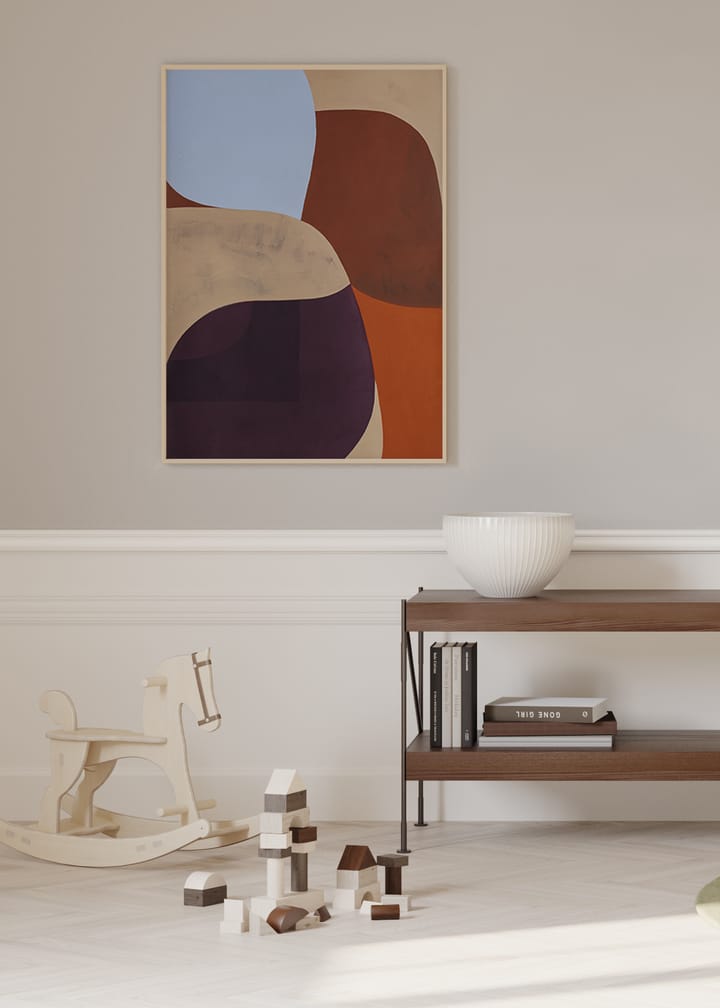 Lámina Painted Shapes 02, Empty name Paper Collective