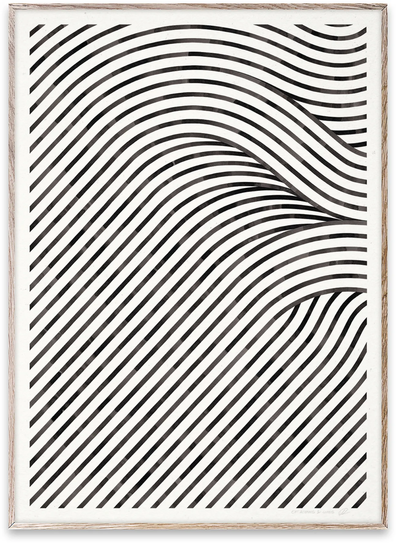 Lámina Quantum Fields 02, Empty name Paper Collective