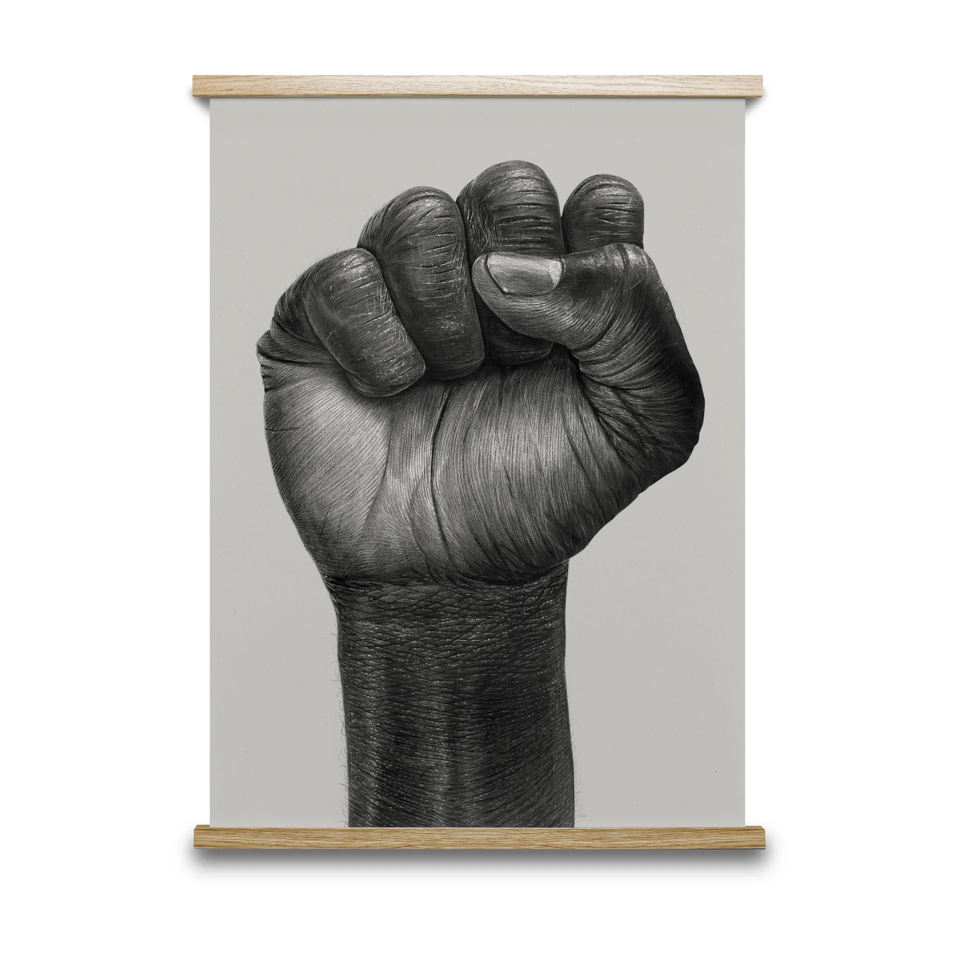 Lámina Raised Fist, 30x40 cm Paper Collective