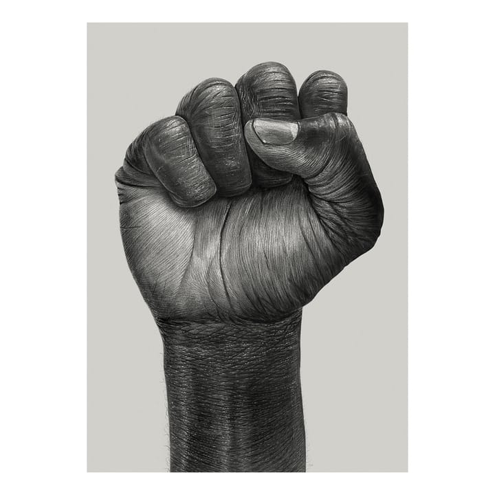 Lámina Raised Fist - 30x40 cm - Paper Collective