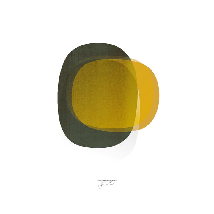 Lámina Sketchbook Abstract 01 - 50x70 cm - Paper Collective