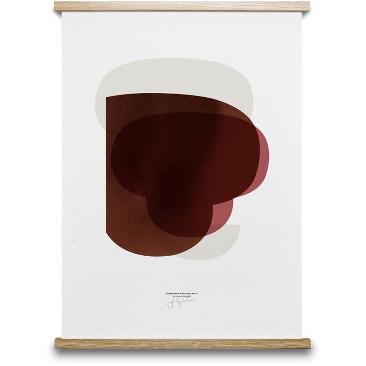 Lámina Sketchbook Abstract 02 - 50x70 cm - Paper Collective