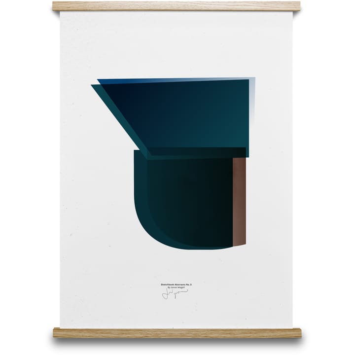 Lámina Sketchbook Abstract 03 - 50x70 cm - Paper Collective