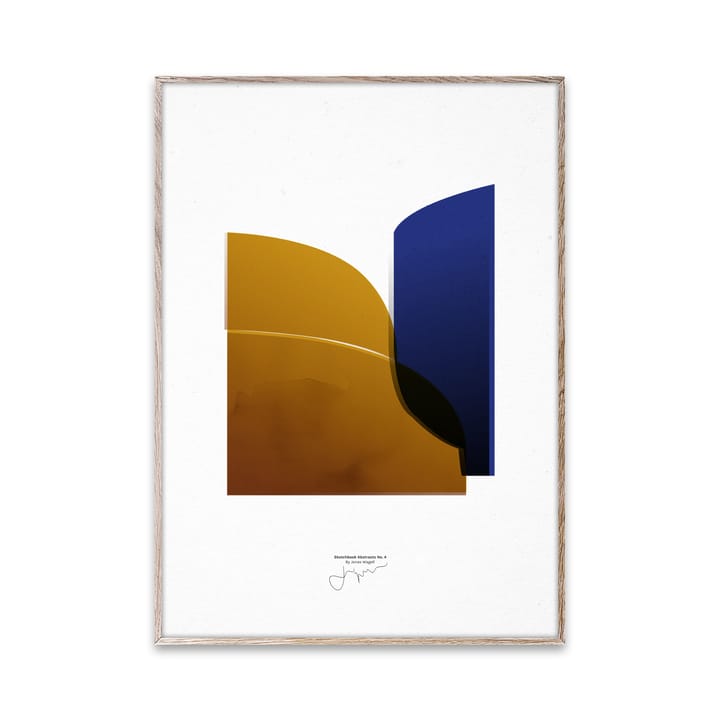 Lámina Sketchbook Abstract 04 - 30x40 cm - Paper Collective
