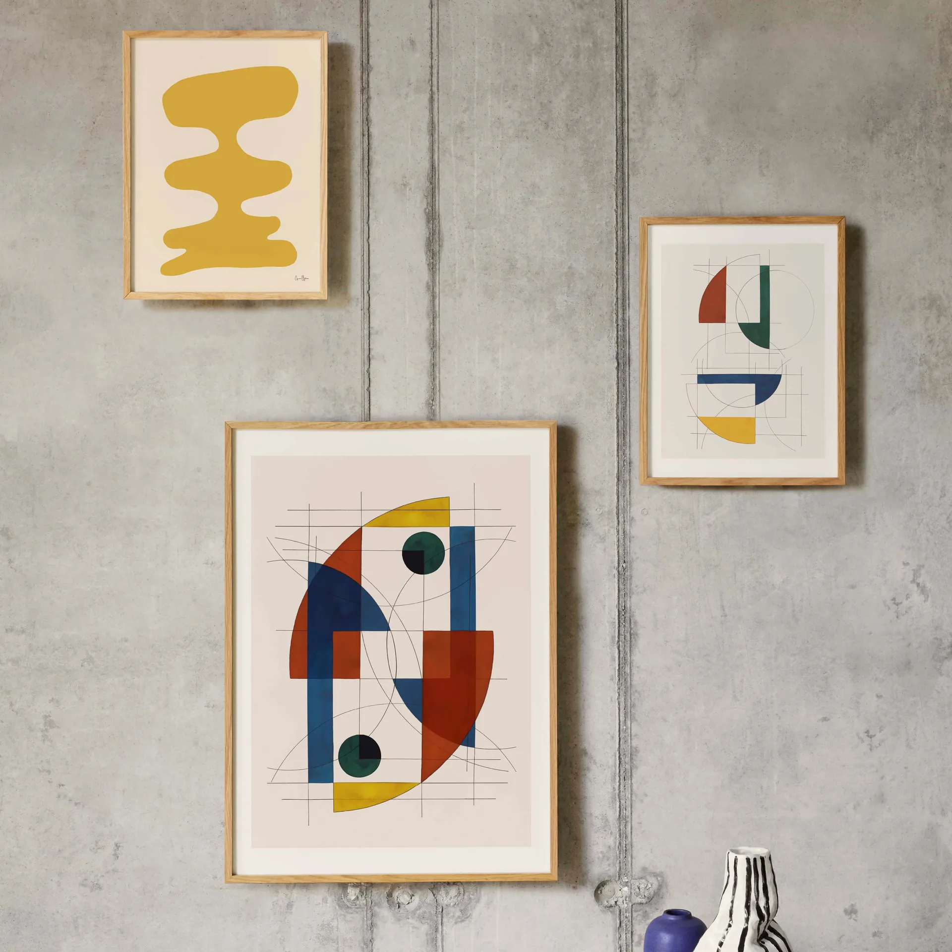 Lámina Soft Yellow, 30x40 cm Paper Collective