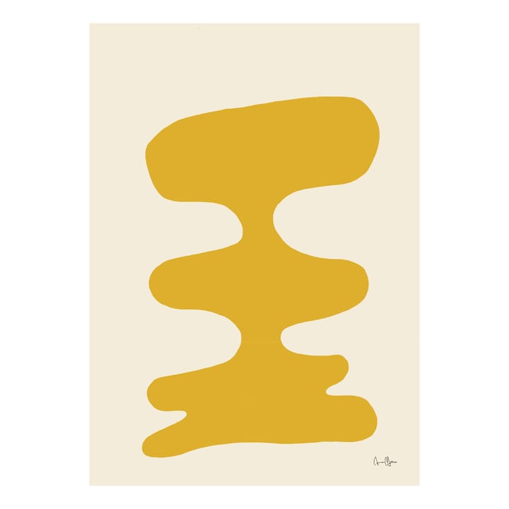 Lámina Soft Yellow - 30x40 cm - Paper Collective