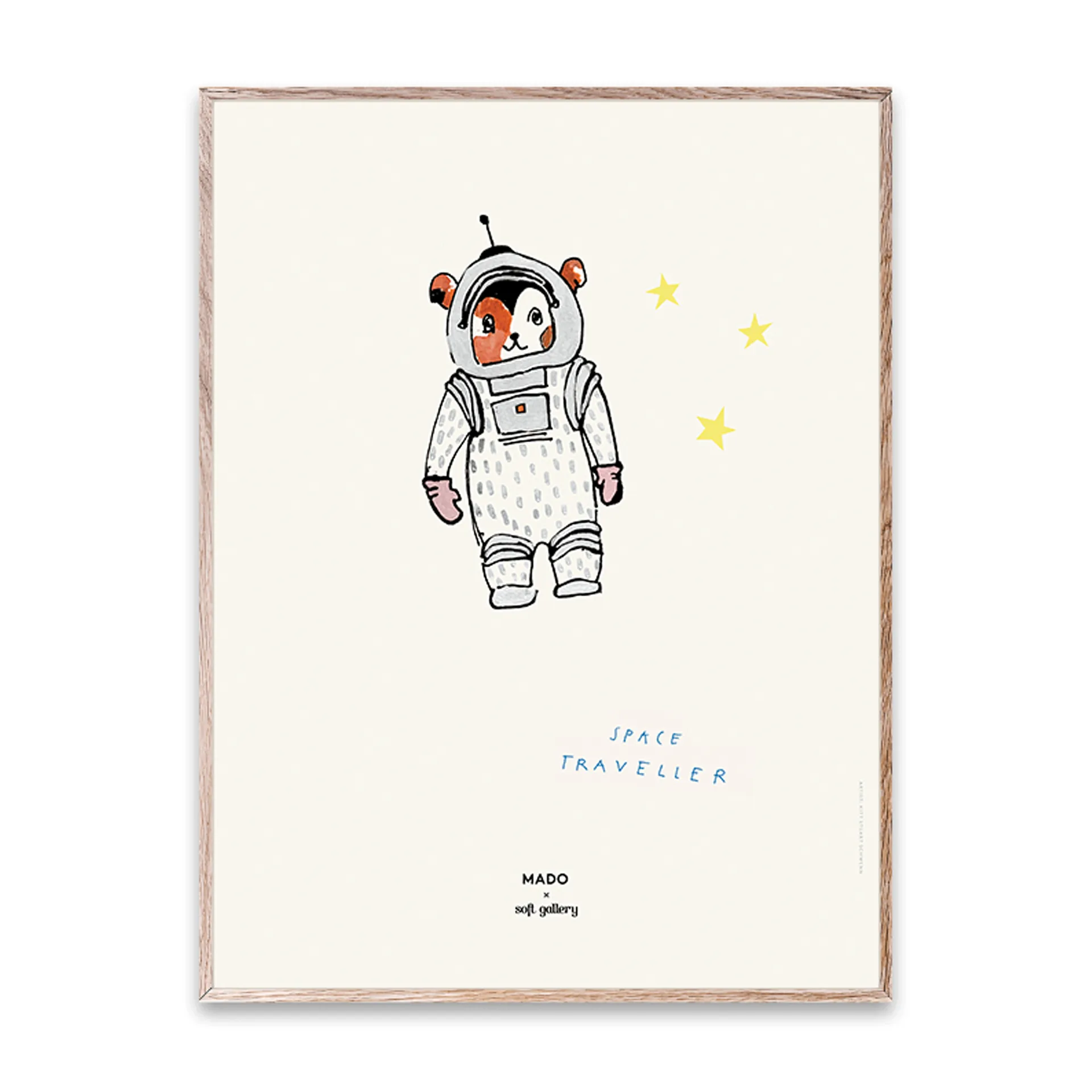 Lámina Space Traveller, 30x40 cm Paper Collective