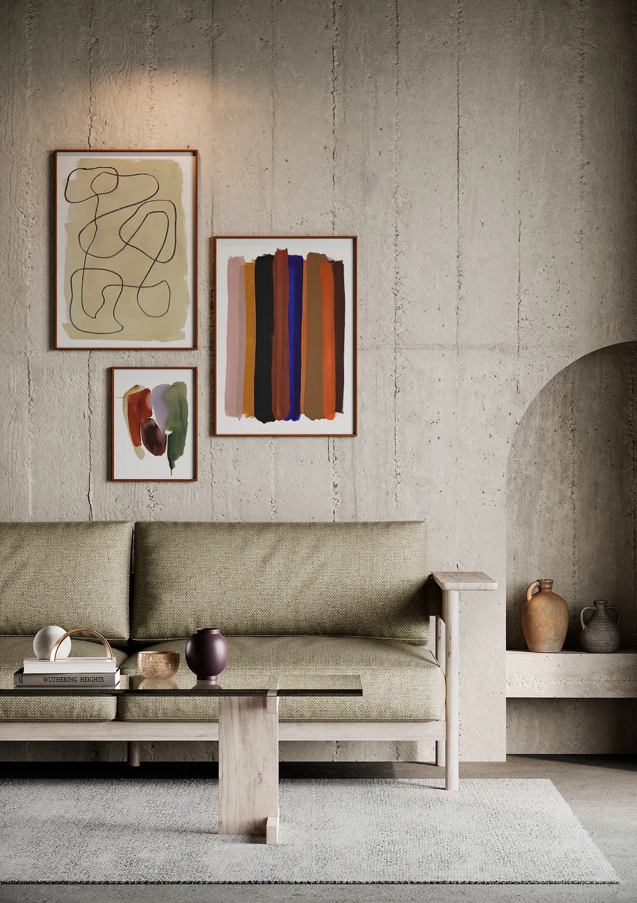 Lámina Stripes, 50x70 cm Paper Collective