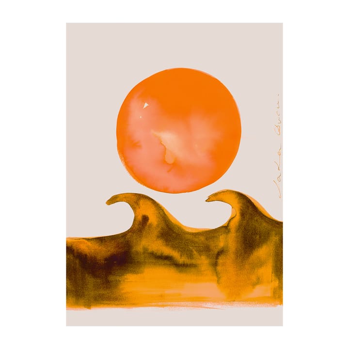 Lámina Sunset Waves - 30x40 cm - Paper Collective
