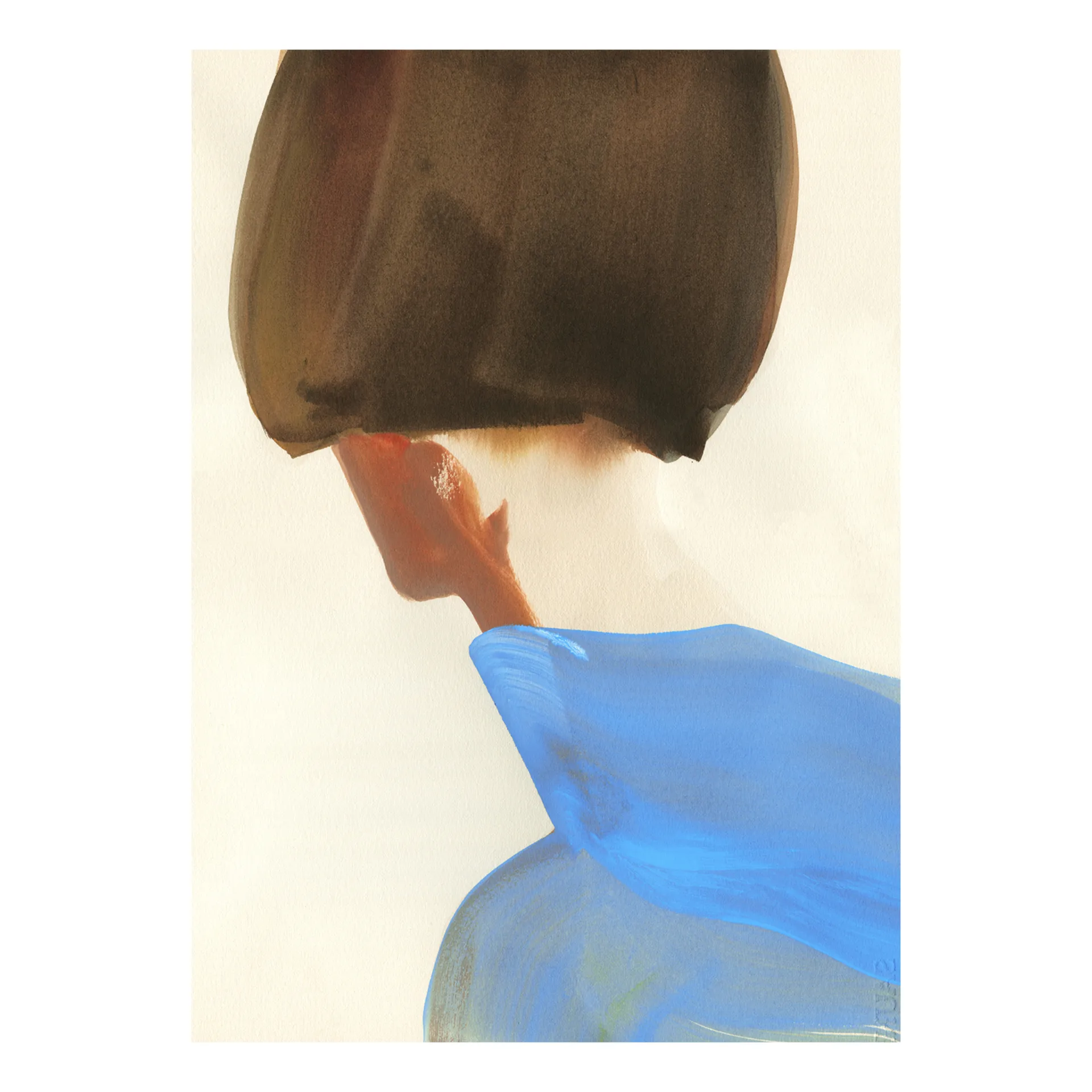 Lámina The Blue Cape, 30x40 cm Paper Collective