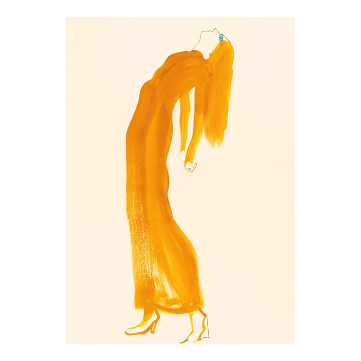 Lámina The Saffron Dress - 50x70 cm - Paper Collective