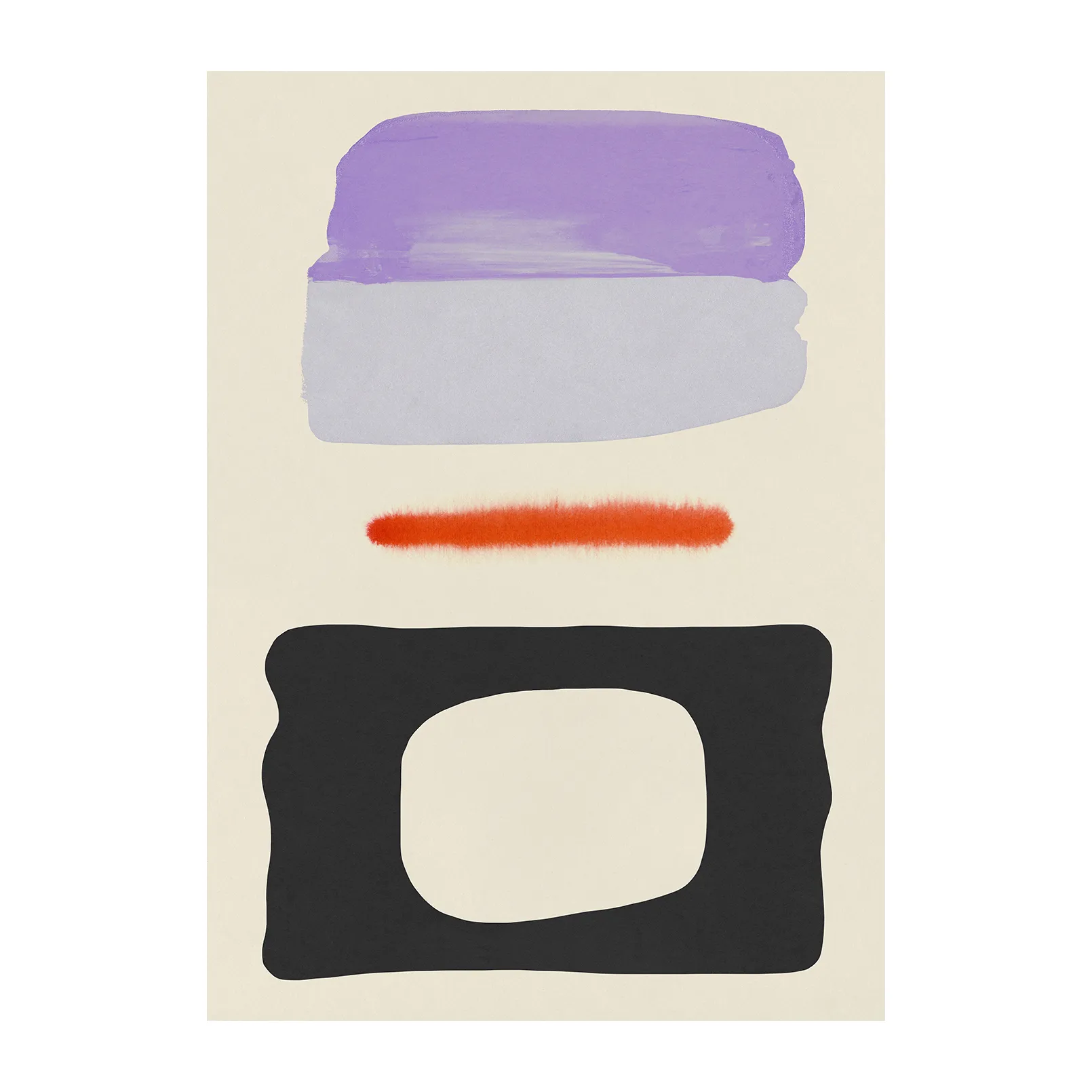 Lámina Three Shapes, 30x40 cm Paper Collective