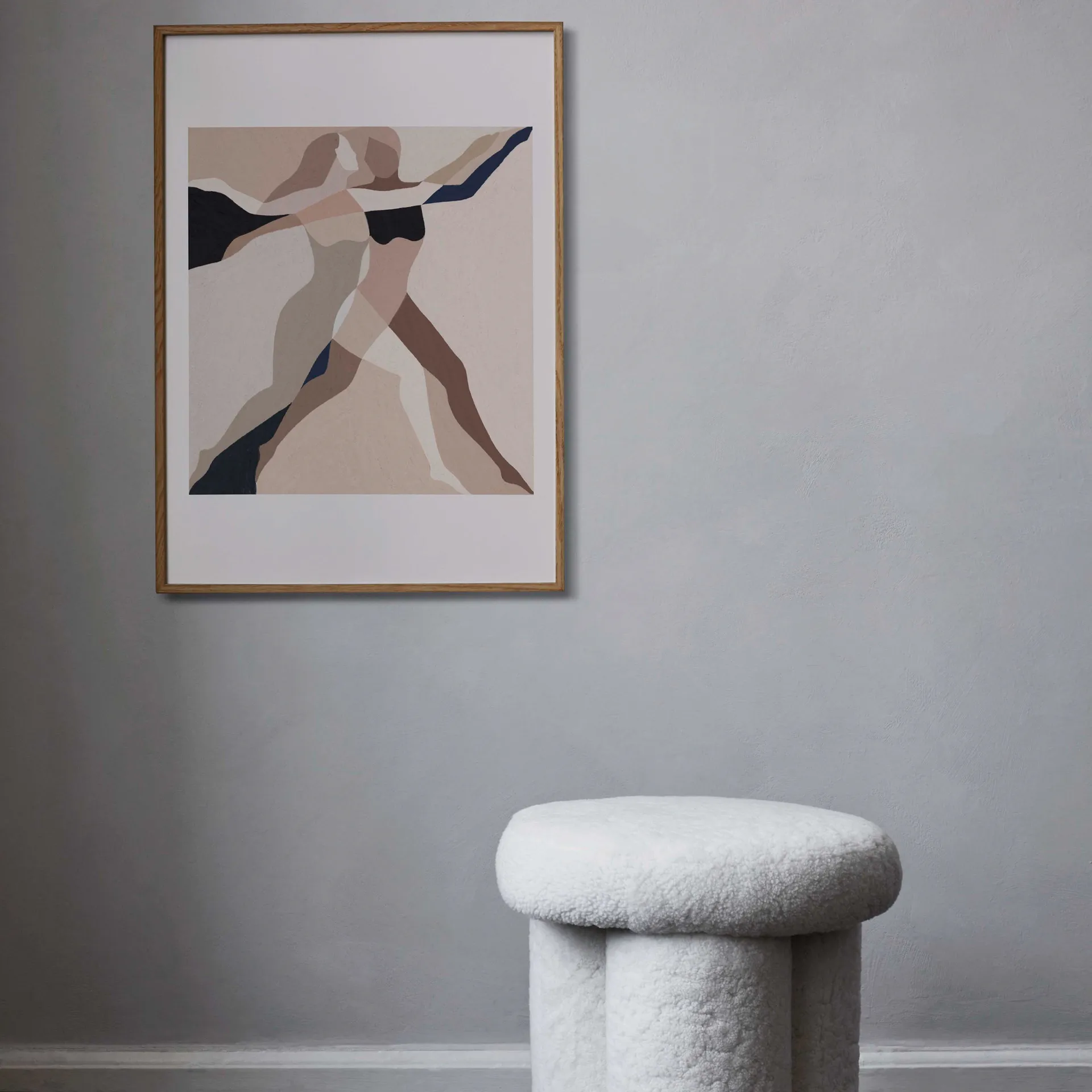 Lámina Two Dancers, 50x70 cm Paper Collective