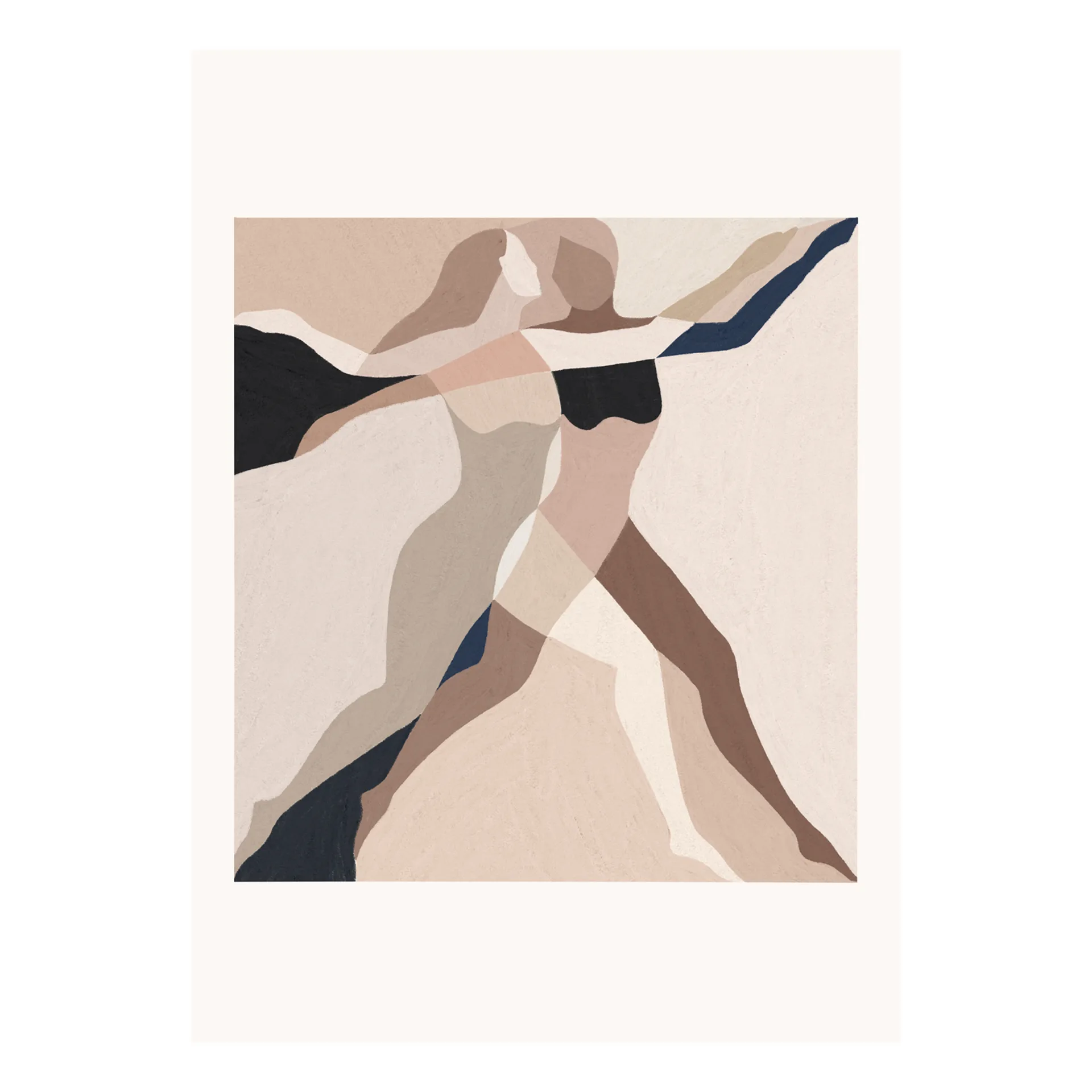 Lámina Two Dancers, 50x70 cm Paper Collective
