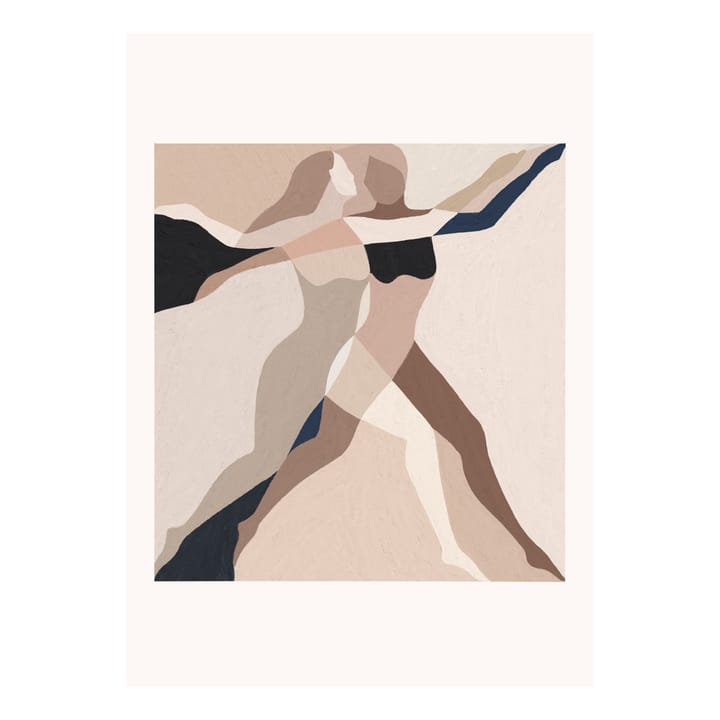 Lámina Two Dancers, 50x70 cm Paper Collective