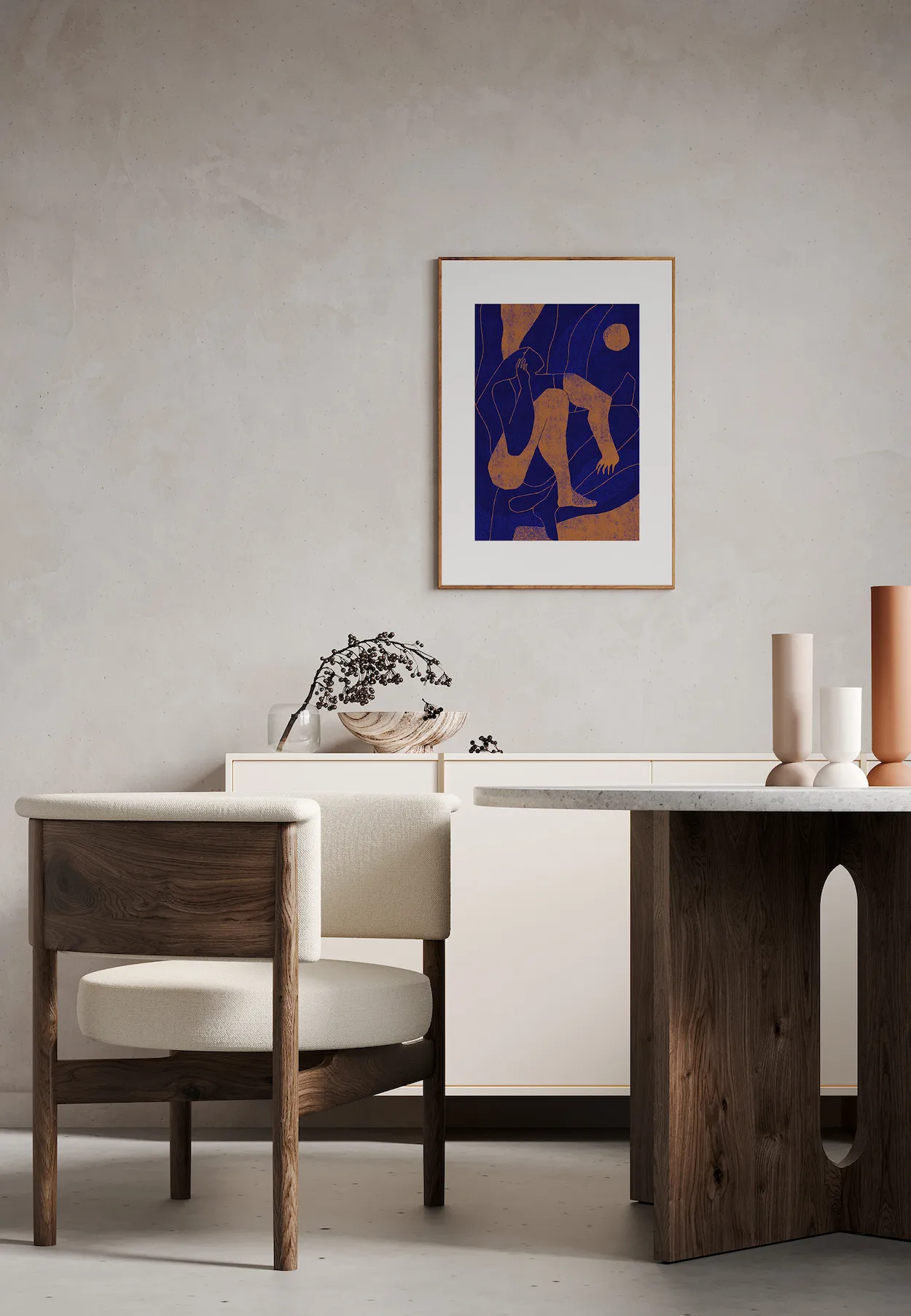 Mujer y Calor 02, 30x40 cm Paper Collective