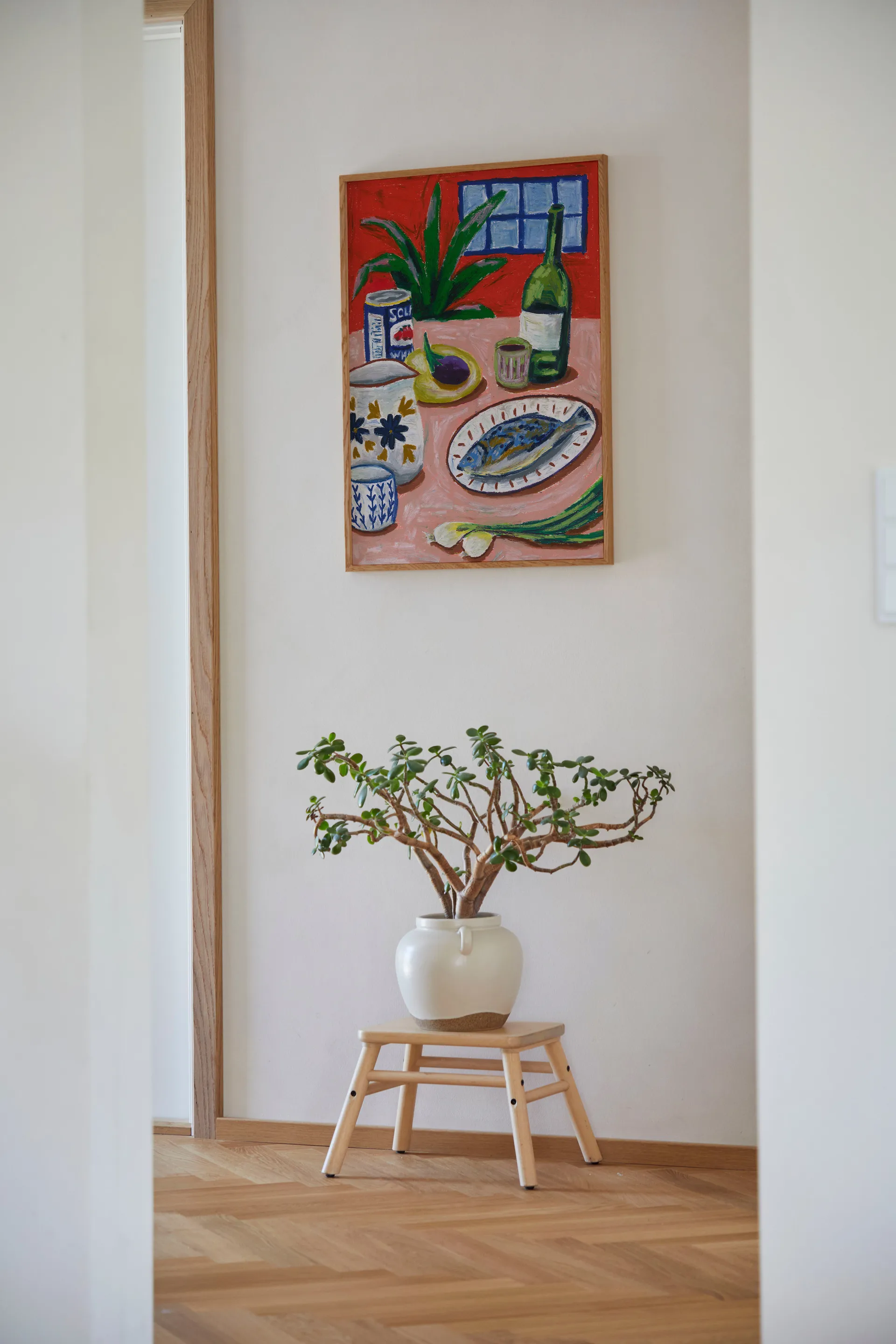 Póster Composition with Fish, 50x70 cm Paper Collective