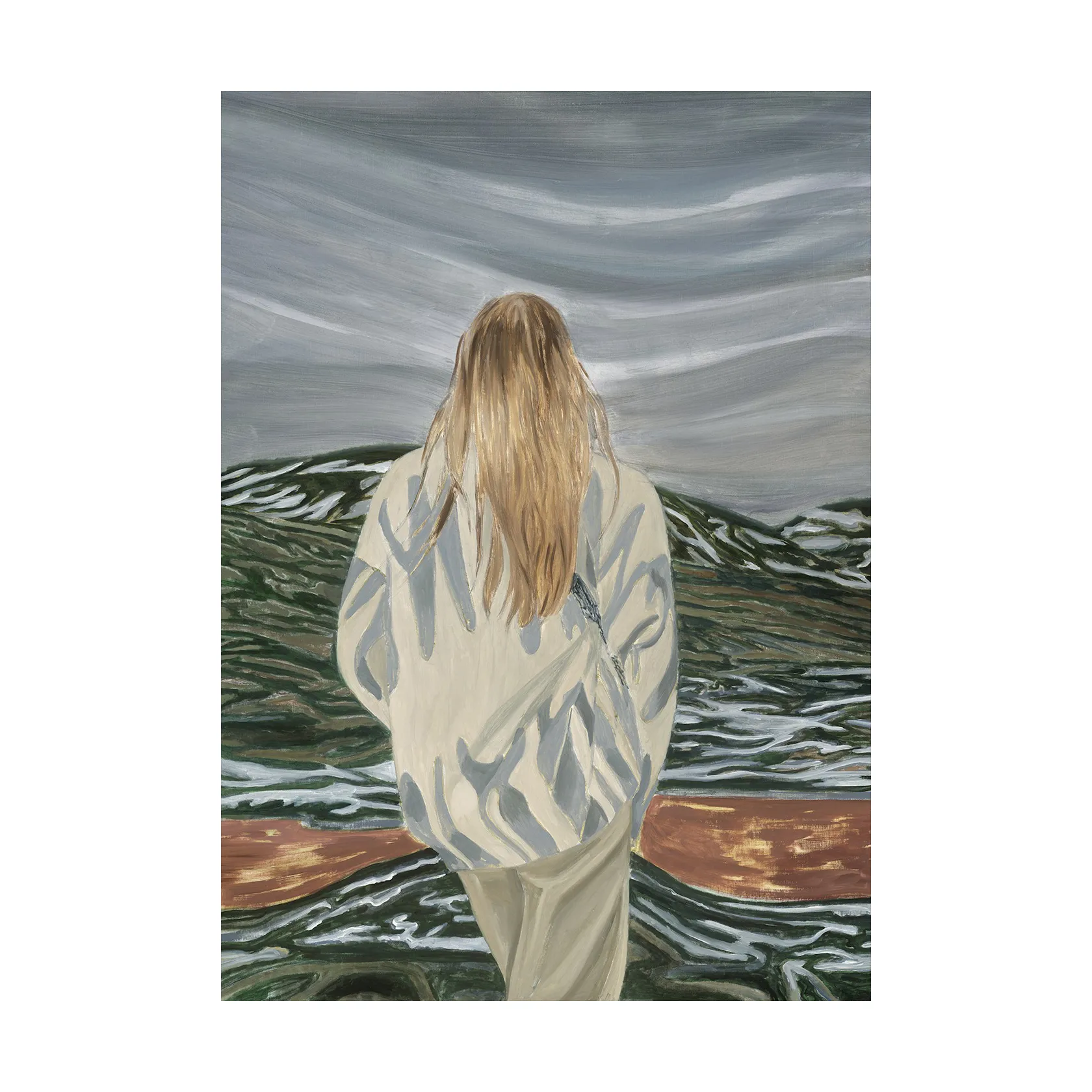 Póster Field, 50x70 cm Paper Collective