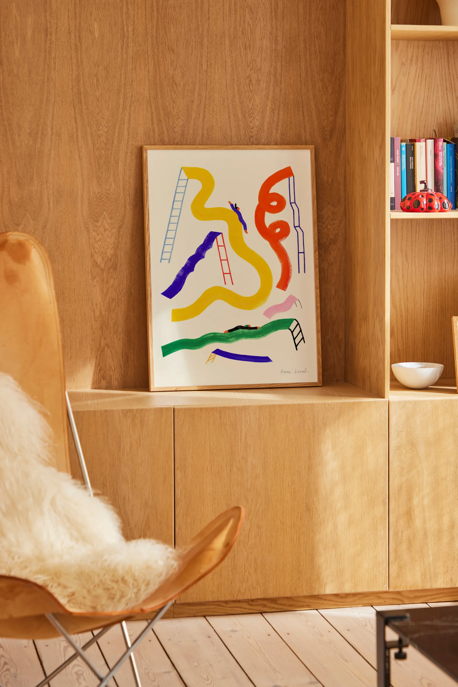 Póster Glisser, 50x70 cm Paper Collective