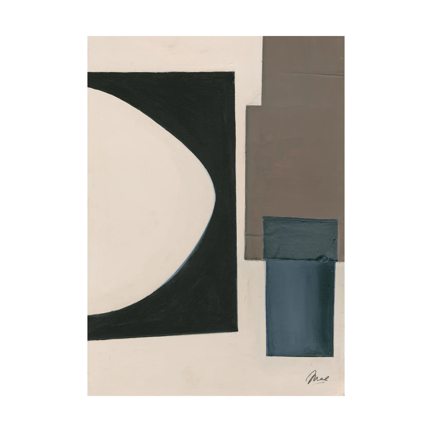 Póster Lunar Light, 50x70 cm Paper Collective