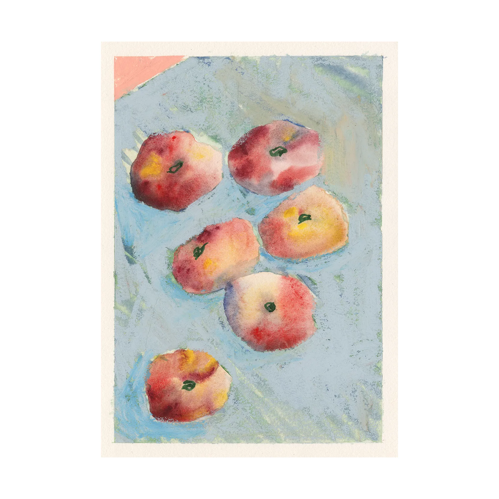 Póster Peaches, 50x70 cm Paper Collective