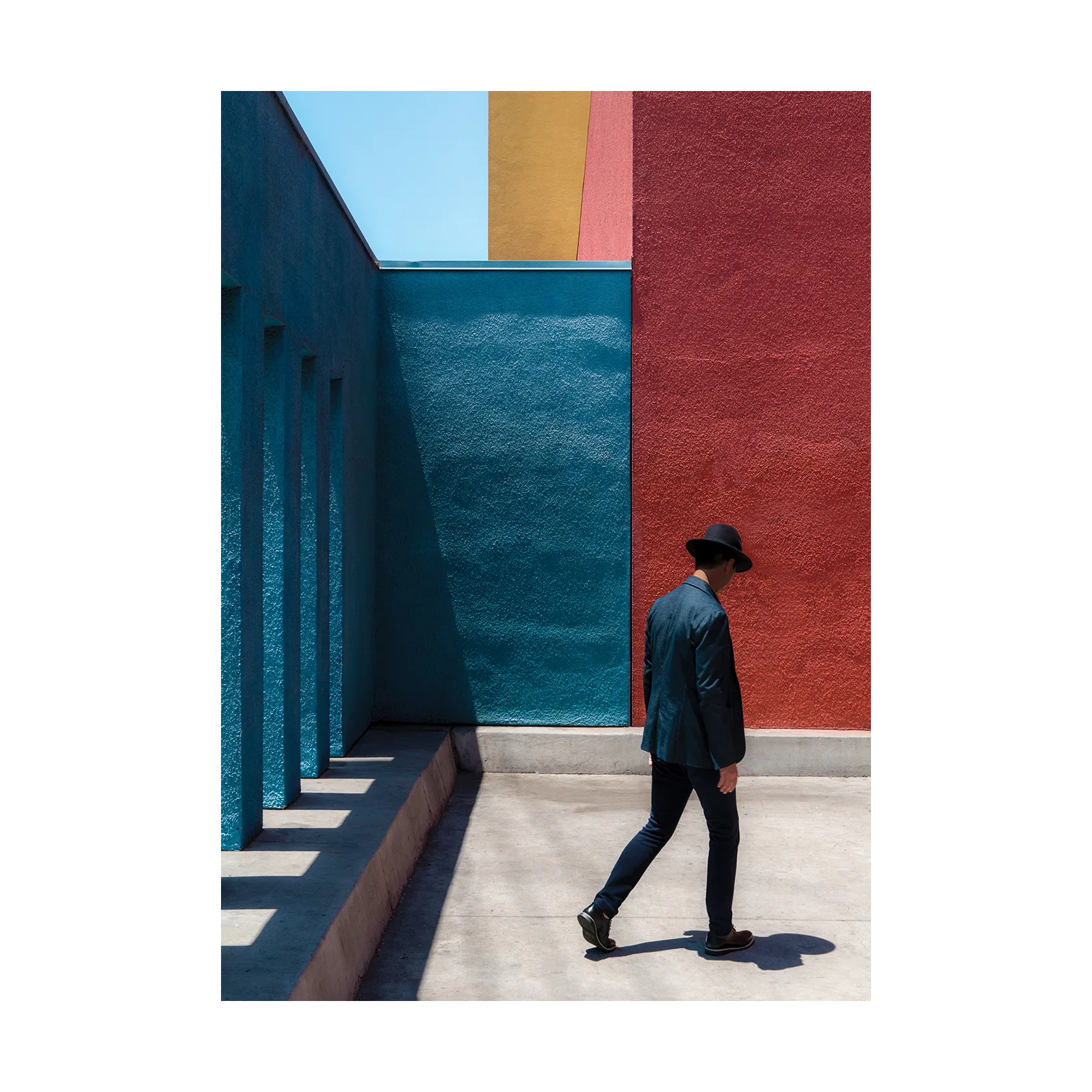 Póster Primary Spaces, 50x70 cm Paper Collective