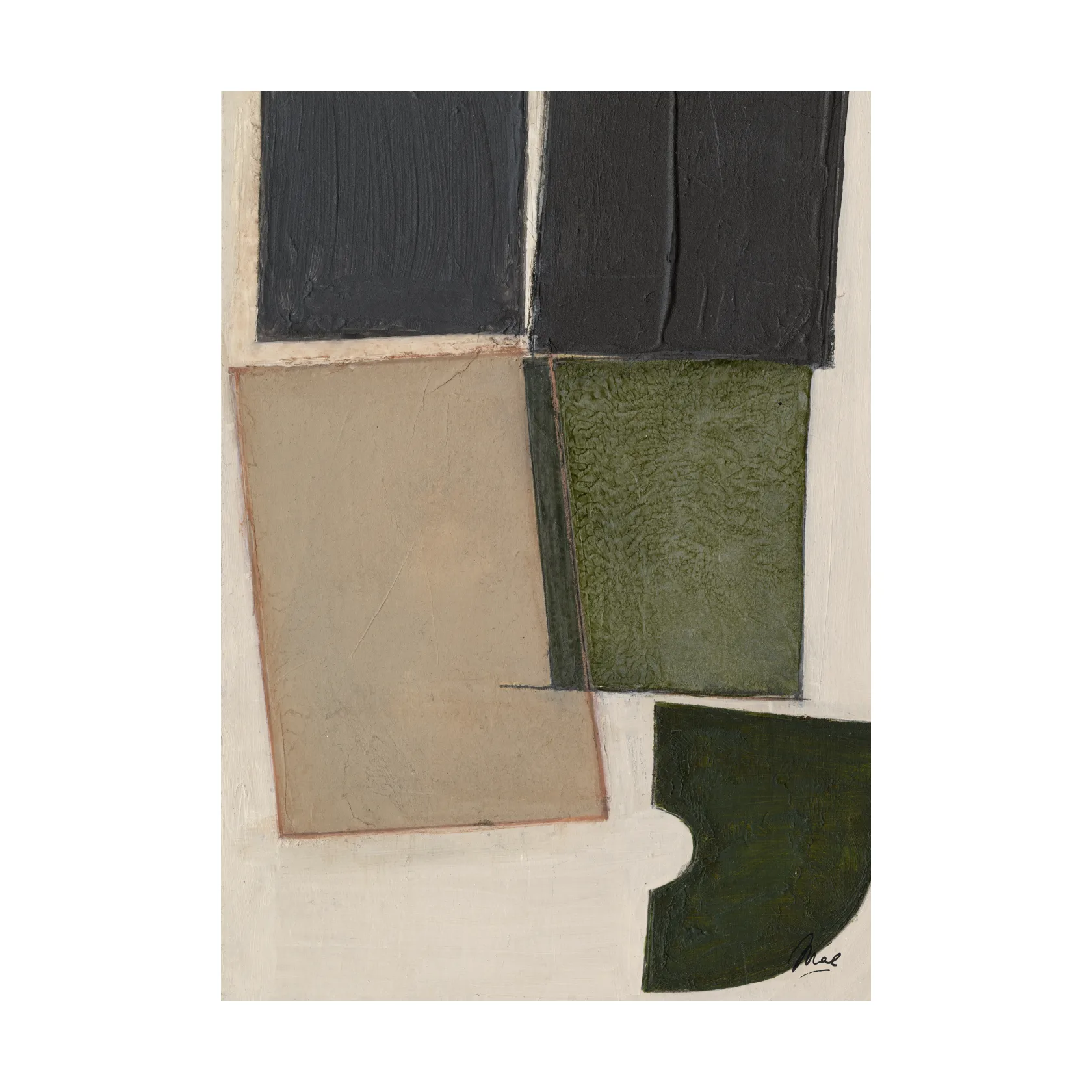 Póster Symphony 01, 50x70 cm Paper Collective