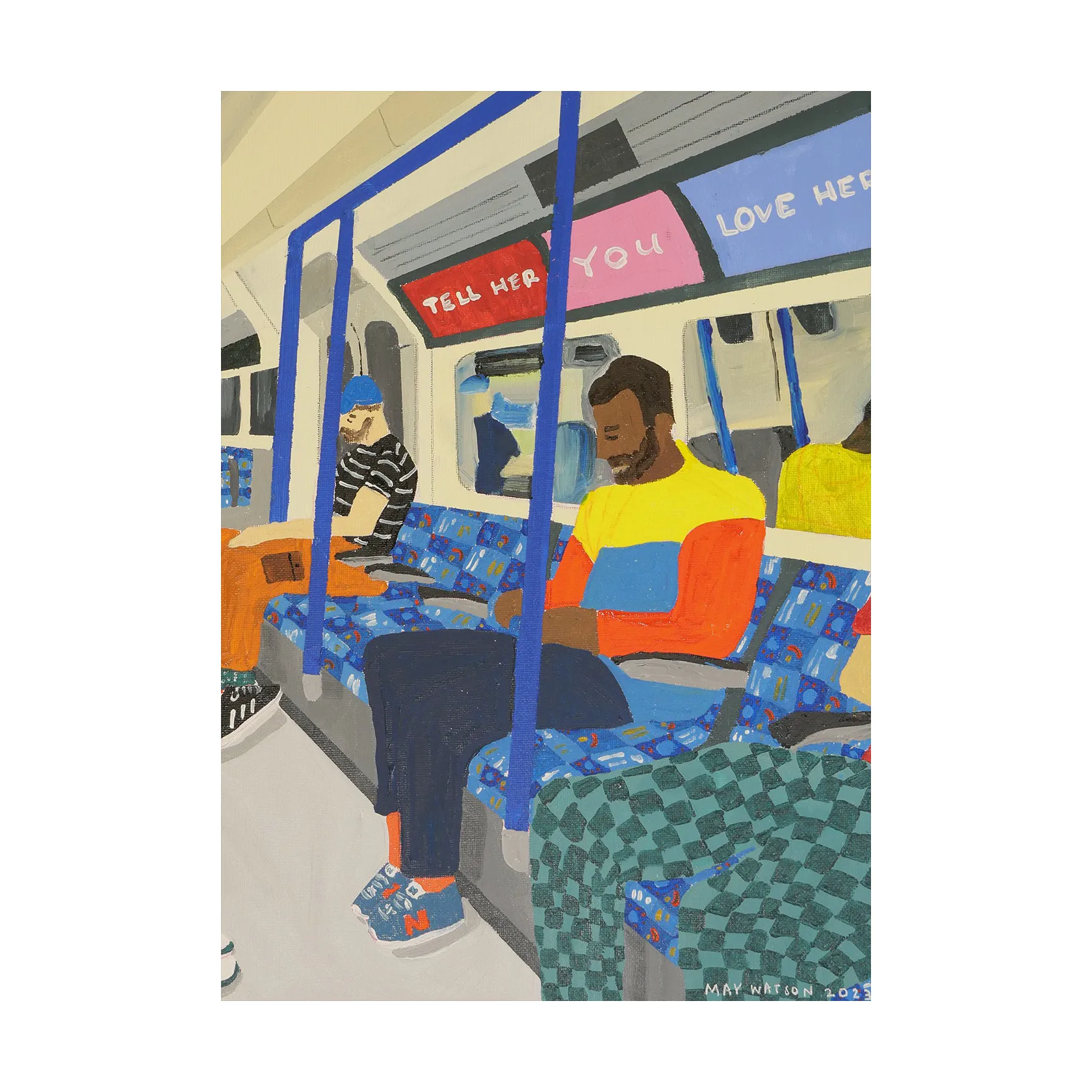 Póster Tell Her You Love Her, 30x40 cm Paper Collective