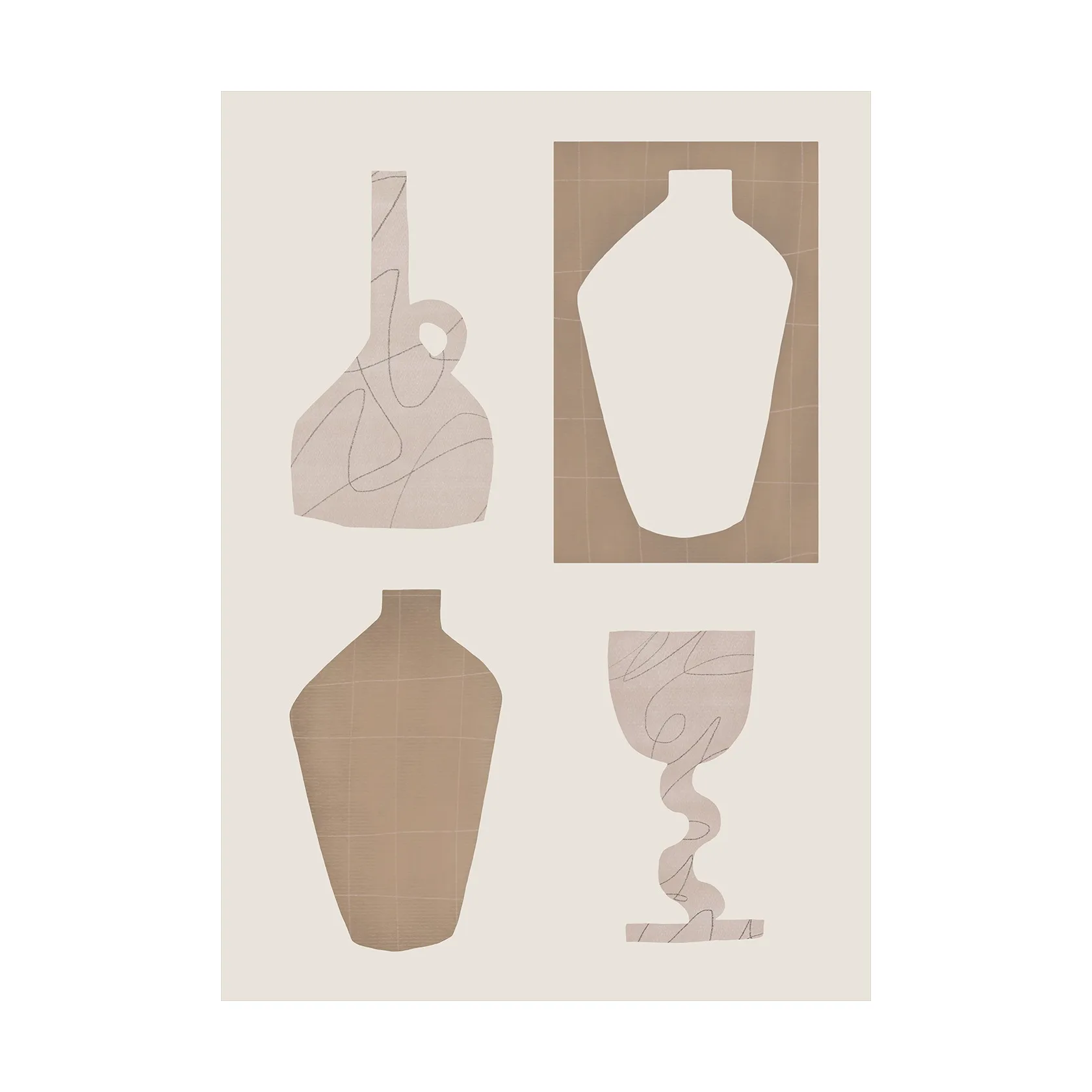 Póster Vessel 01, 30x40 cm Paper Collective