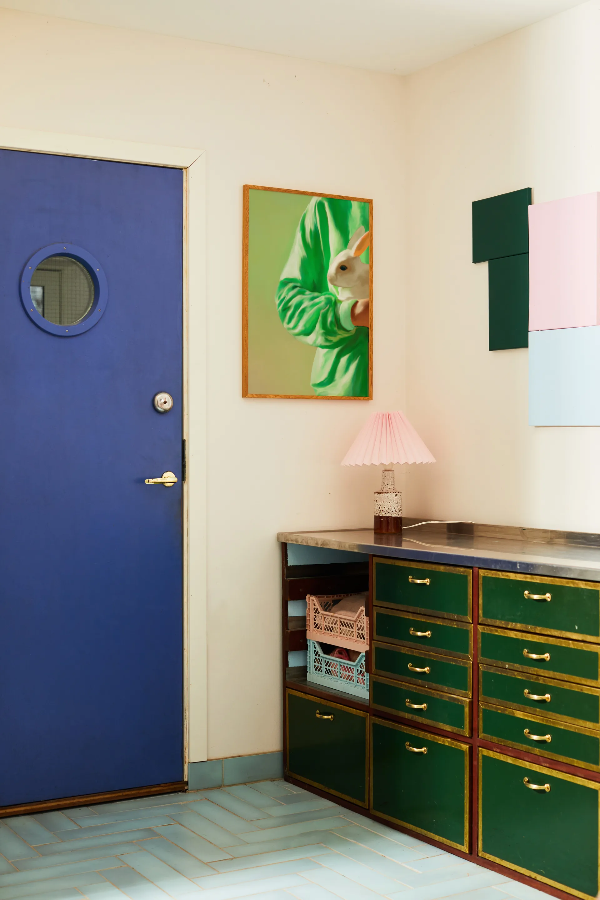 Póster White Rabbit, 70x100 cm Paper Collective