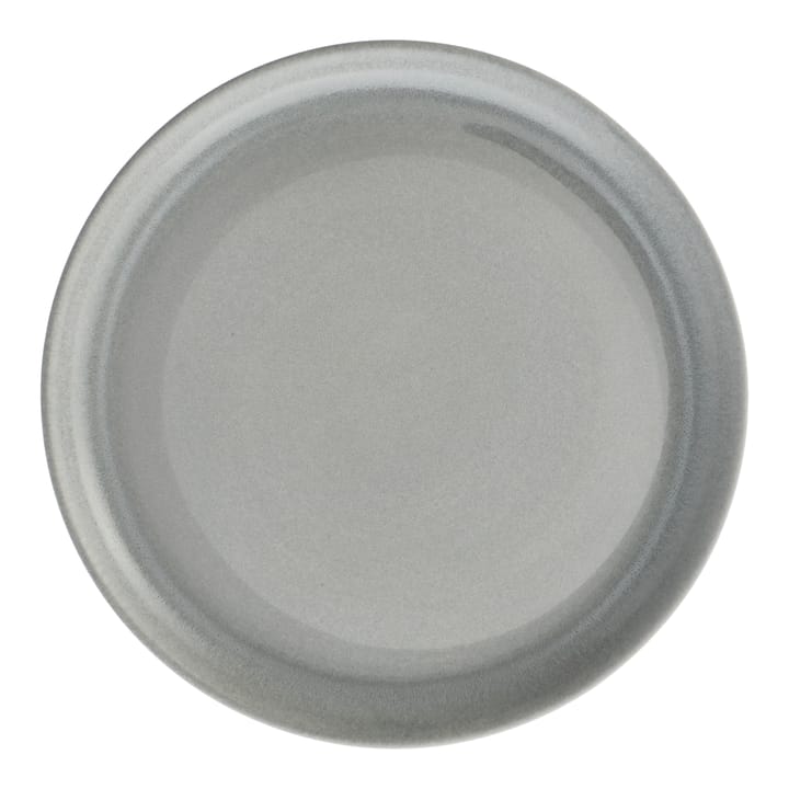 4 Plato Ø24 cm Morgon gris, gris Paradisverkstaden