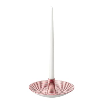 Candelabro Linje, pequeño - rojo - Paradisverkstaden