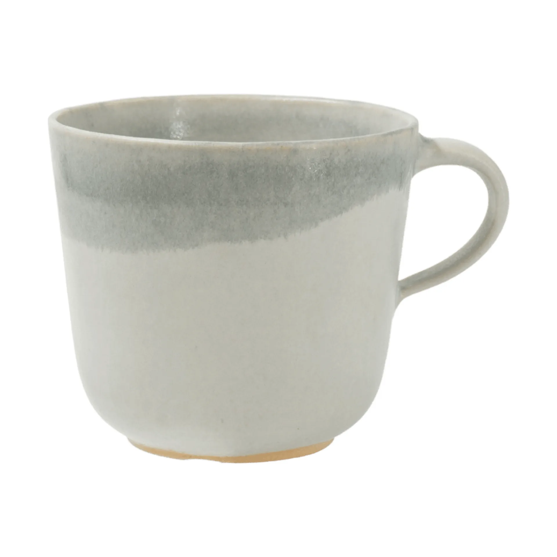 Taza con asa Morgon gris Ø9 cm, Gris Paradisverkstaden