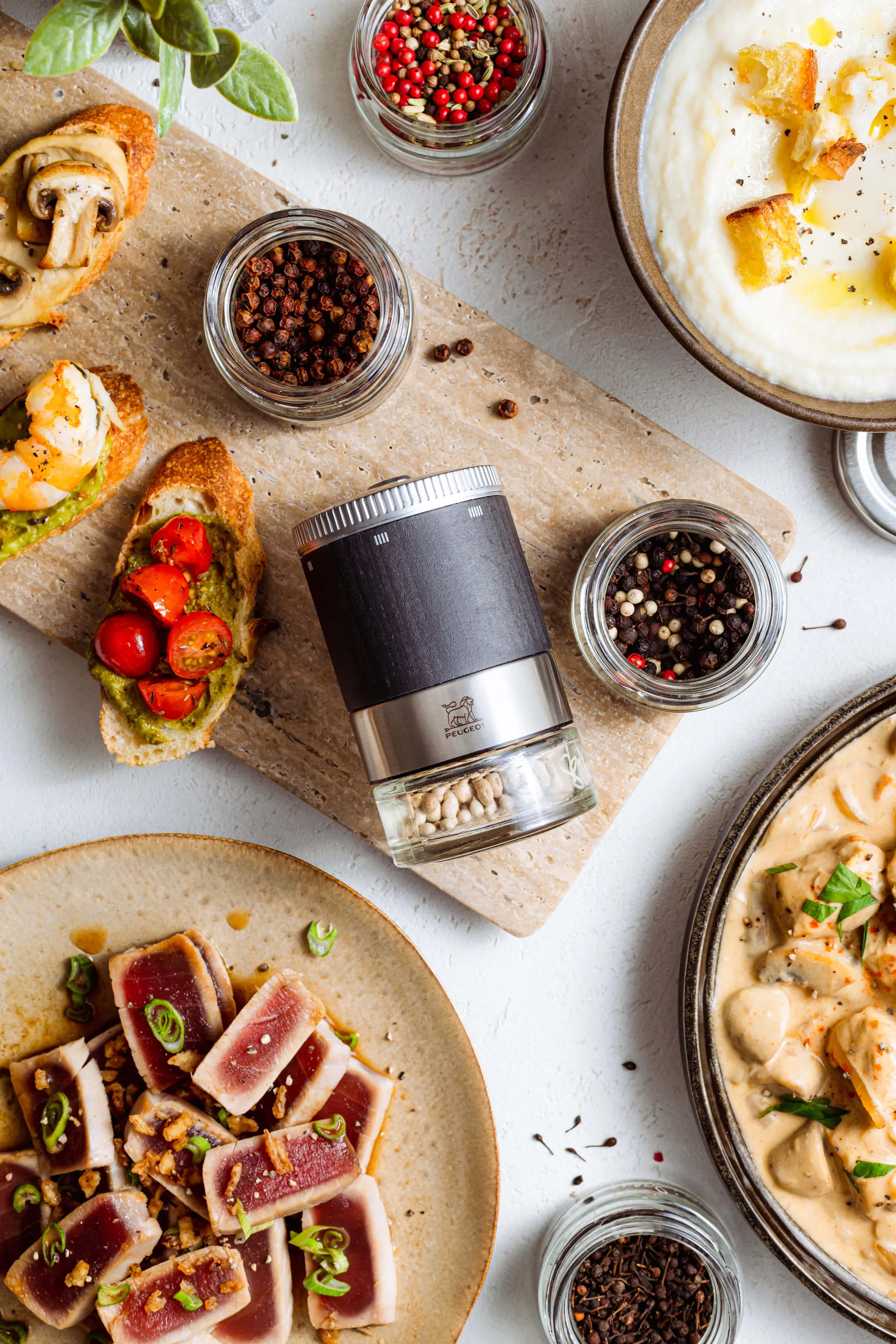 Maestro 11 cm + 3 sorters peppar, Graphite Peugeot