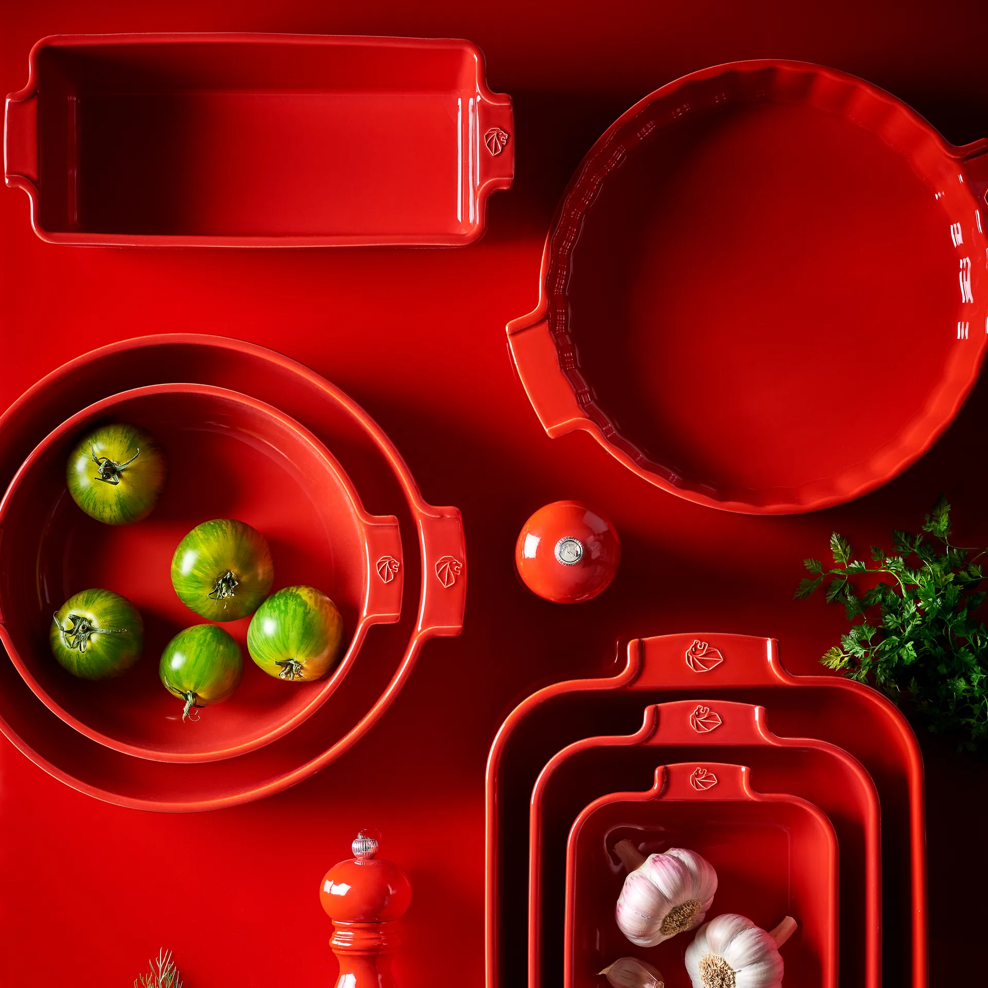 Molde para pan Appolia 31 cm, rojo Peugeot