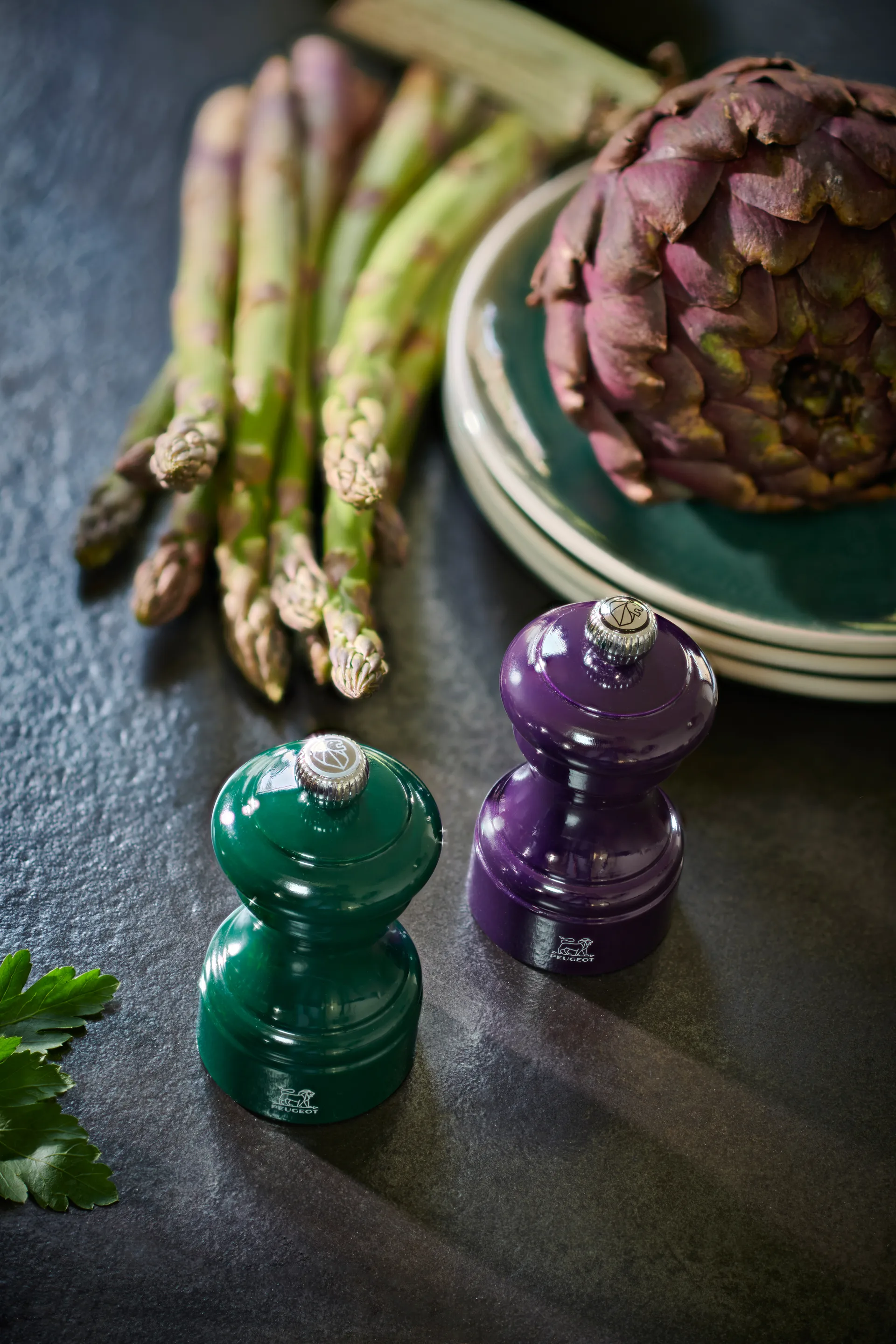 Molinillo de sal Bistrorama 10 cm, Green Forest Peugeot