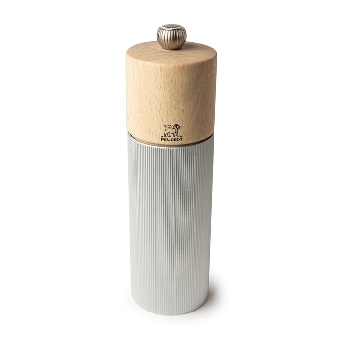 Molinillo de sal Line Natural 18 cm - Wood-aluminium - Peugeot