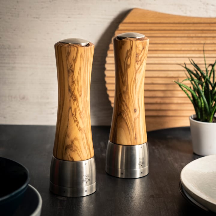 Molinillo de sal Madras Z 21 cm, Olive wood-stainless steel Peugeot