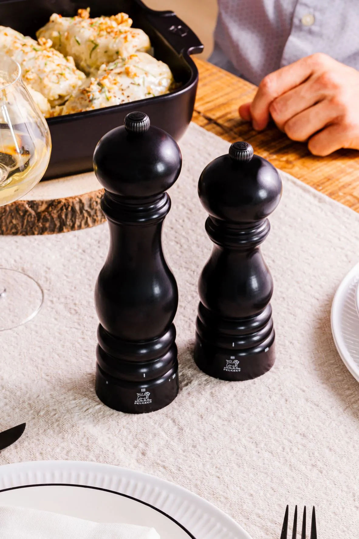 Molinillo de sal Paris u'Select 18 cm, Satin black Peugeot