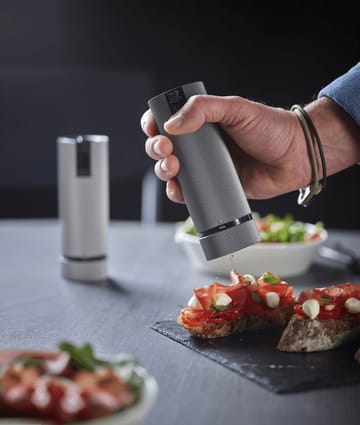 Molinillo de sal y pimienta Line Z DUO Electric 2 piezas - Aluminium-carbon - Peugeot