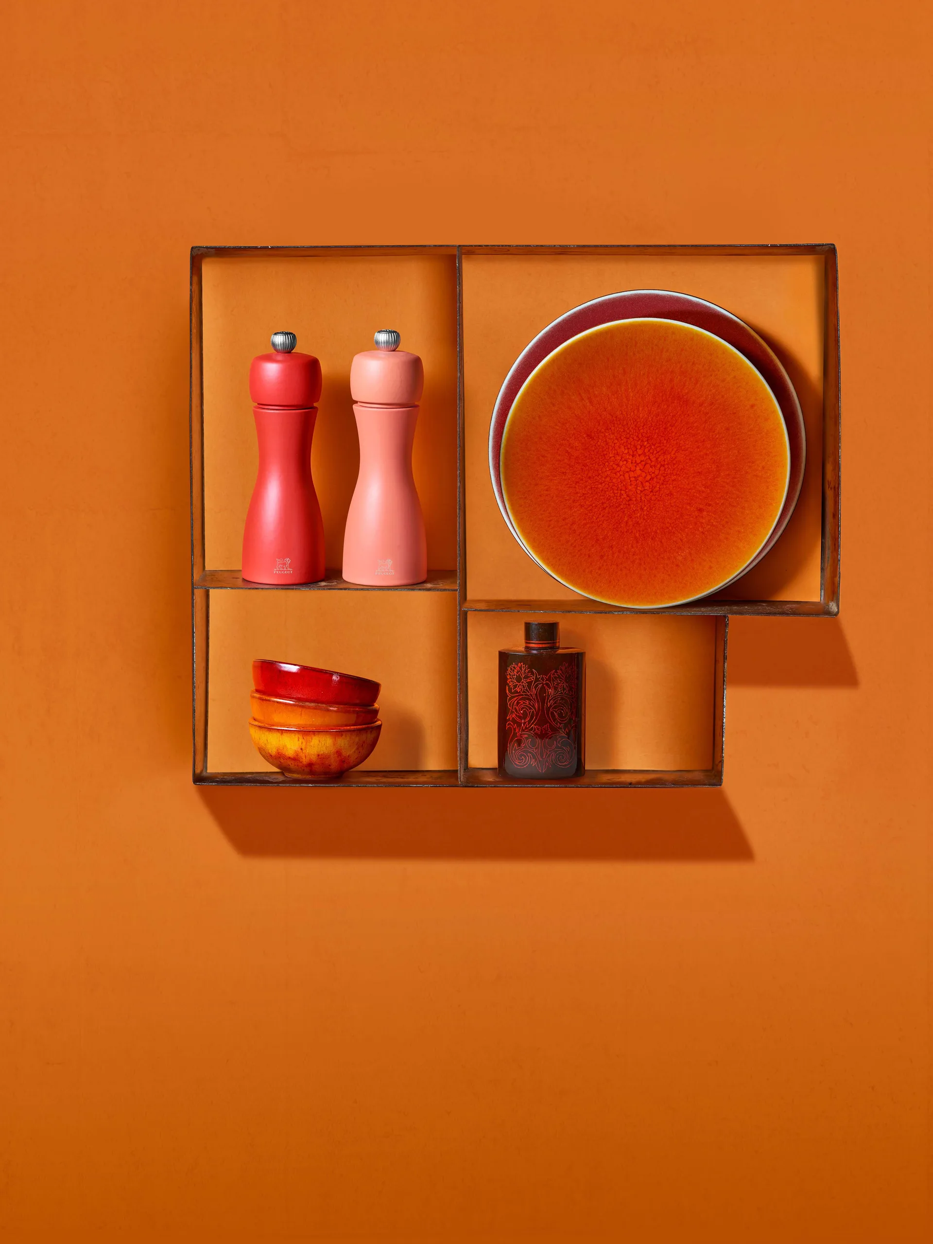 Molinillo de sal y pimienta Tahiti set Fire 15 cm, Bricks & flame Peugeot