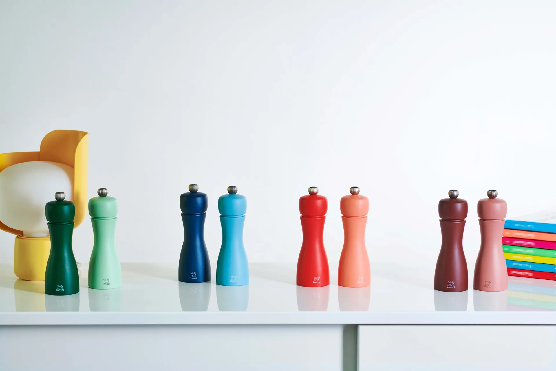 Molinillo de sal y pimienta Tahiti set Water 15 cm, Moss & menta Peugeot