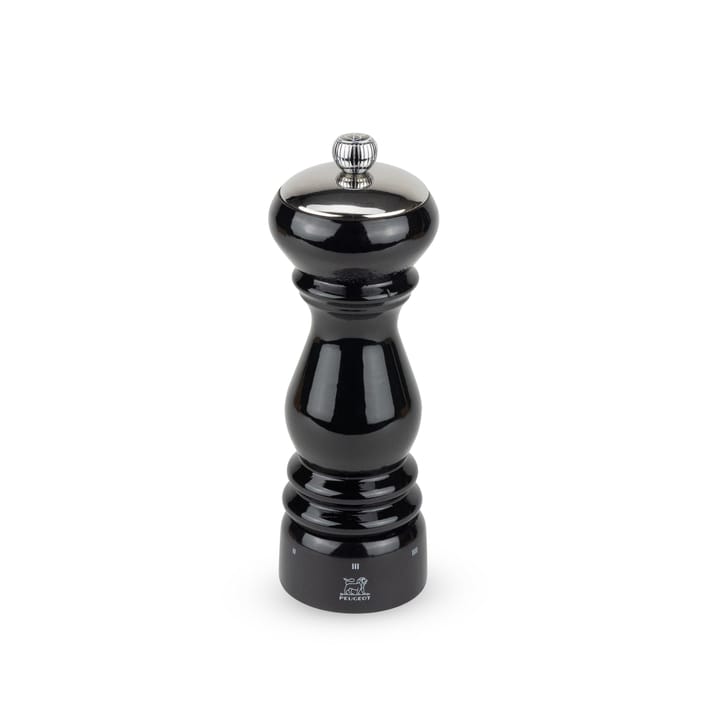 Paris Icone Molinillo de sal 18 cm, negro Peugeot