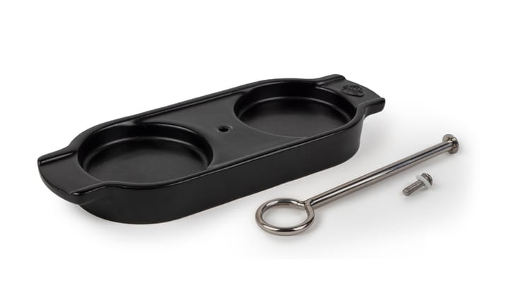 Soporte para molinillos de especias Linea con mango, Negro satinado Peugeot