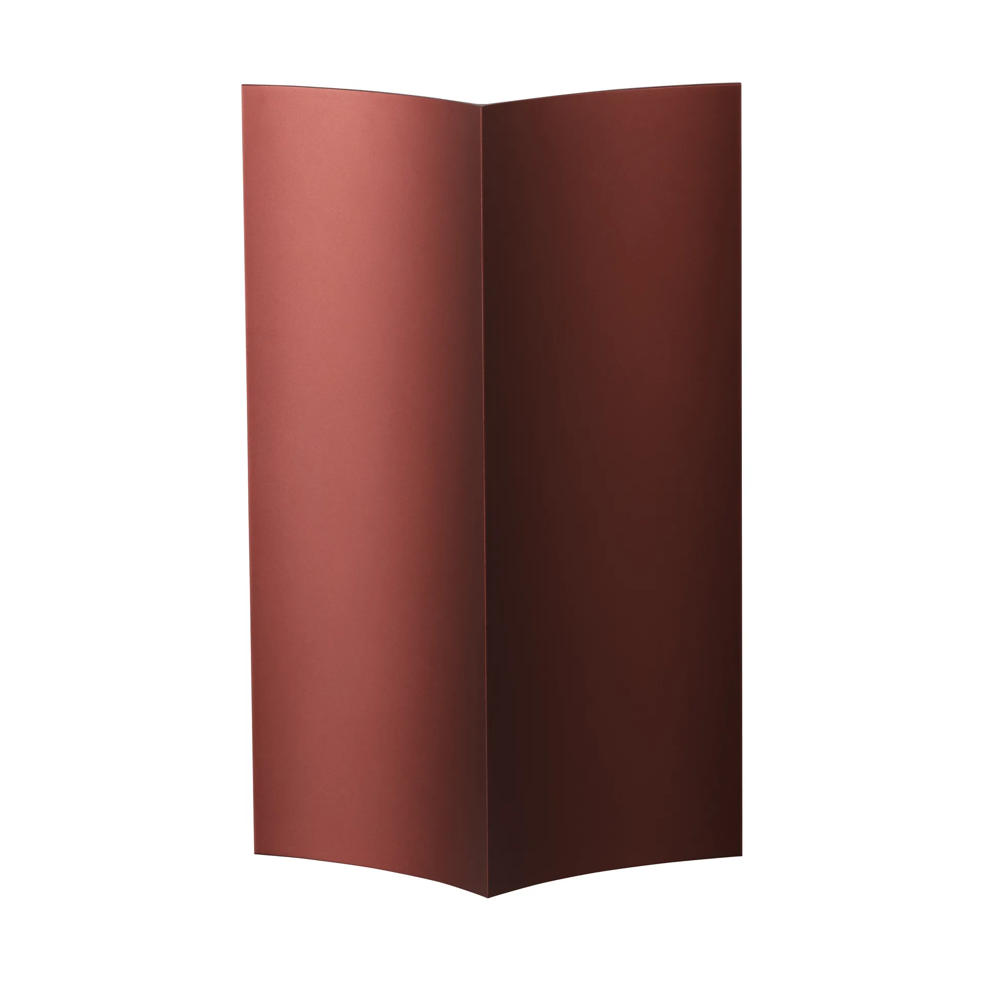 Aplique de pared Concave 27, Oxide (rojo) Pholc