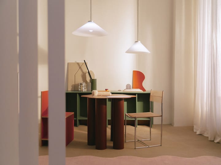 Lámpara colgante Aline 58, Aluminium Pholc
