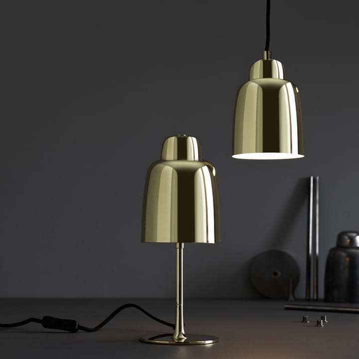 Lámpara de mesa Champagne 30, Oro cepillado Pholc