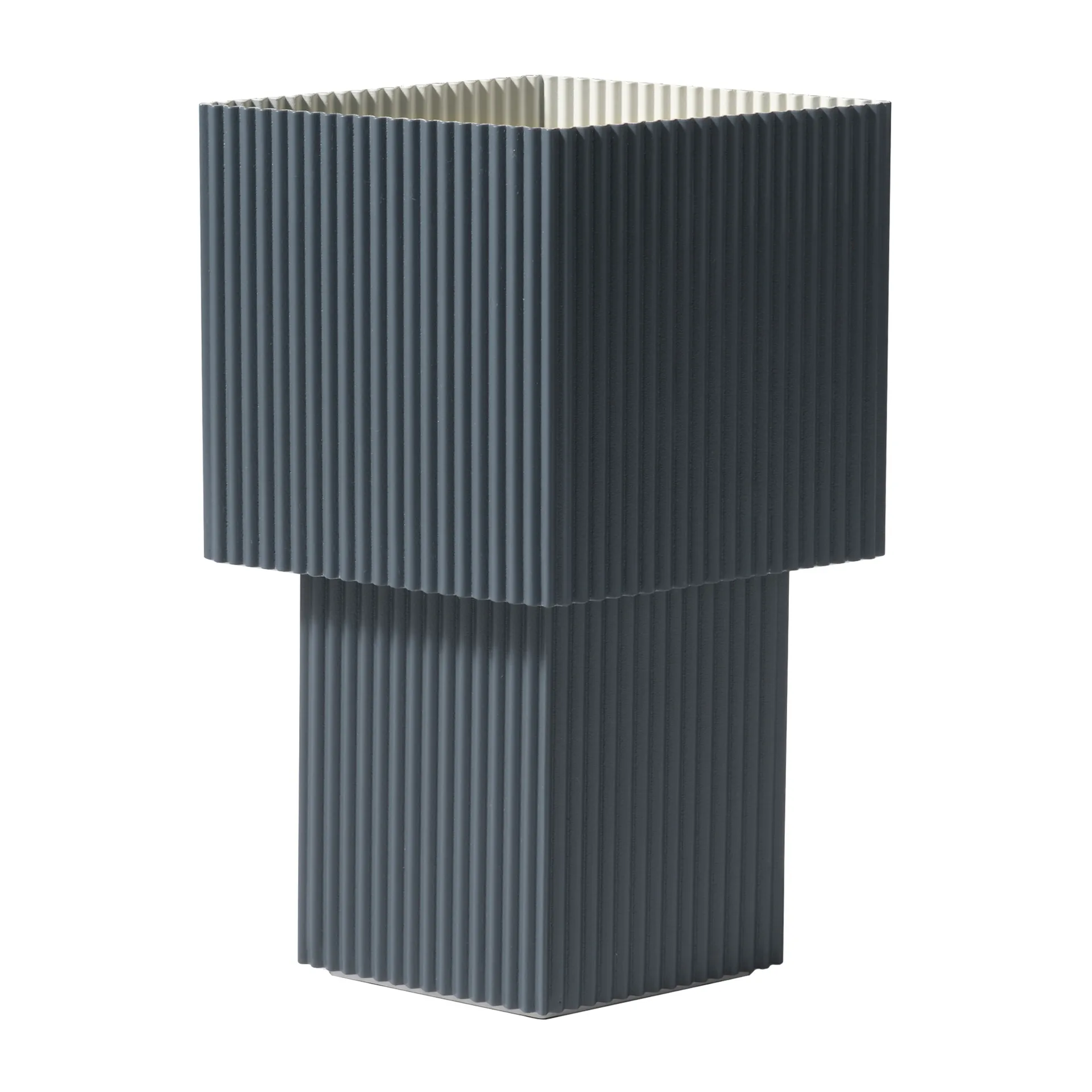 Lámpara de mesa portable Romb Mini 19 cm, Blue stone Pholc